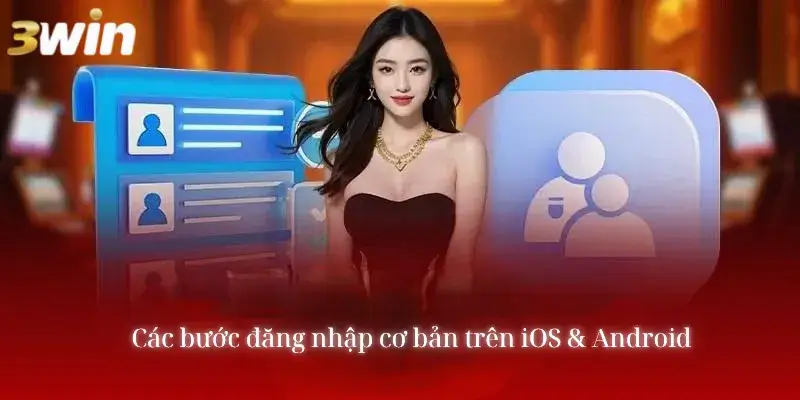 Các bước đăng nhập 3Win cơ bản trên iOS & Android